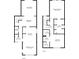 Detailed two-story floor plan with dimensions, showing layout of rooms including living room, bedrooms and baths at 128 Pine Cone Trl, Ormond Beach, FL 32174
