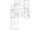 Detailed floor plan highlighting the layout, including bedrooms, bathrooms, living areas, and garage at 1432 Kinnard Cir, Ormond Beach, FL 32174