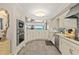 A beautifully designed kitchen features modern appliances and leads to the living space at 3390 Ocean Shore Blvd # 4020, Ormond Beach, FL 32176