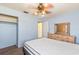 Bedroom with ample closet space and natural lighting at 24 River Dr, Ormond Beach, FL 32176