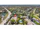 Community aerial view showing the proximity to the lake, and the location of this unit within the community at 1 Tomoka Oaks Blvd # 112, Ormond Beach, FL 32174