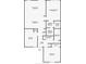 Detailed floor plan showing the layout of the home, including living room, bedrooms, bathrooms, and kitchen at 1 Tomoka Oaks Blvd # 112, Ormond Beach, FL 32174