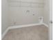 Laundry room featuring tile flooring and hookups at 525 Mosaic Blvd, Daytona Beach, FL 32124