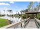 Picturesque pond with gazebo, fountain, and lush landscaping at 57 Bella Lago Cir, Port Orange, FL 32129