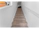 Carpeted stairway with white walls at 57 Bella Lago Cir, Port Orange, FL 32129