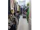 Spacious walk-in closet with ample storage, shelves, and hanging rods for clothes and accessories at 1317 Dovercourt Ln, Ormond Beach, FL 32174