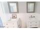 Bathroom with dual sinks, white subway tile, and elegant fixtures at 14 Sea Swallow Ter, Ormond Beach, FL 32176