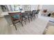 Open-concept kitchen with island seating and modern finishes, great for entertaining at 14 Sea Swallow Ter, Ormond Beach, FL 32176