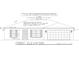 Architectural drawing featuring a charming front elevation with classic details and a scale at 2119 East Pkwy, Deland, FL 32724