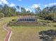 Expansive backyard showcasing a screened pool and meticulously landscaped grounds at 22527 Lake Seneca Rd, Eustis, FL 32736