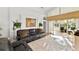 Cozy living room with comfortable seating, stylish decor, and abundant natural light. Move in ready! at 3220 Galty Cir, Ormond Beach, FL 32174