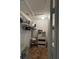 Walk-in closet providing ample storage with shelving and hanging space at 105 Cattail Ct, Kissimmee, FL 34743