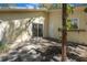 Back patio offering an outdoor space with sliding glass doors to interior of home at 1432 Mollie Rd, Daytona Beach, FL 32114