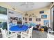 Inviting outdoor patio with comfortable seating and stylish decor, perfect for entertaining at 251 Island Breeze Ave, Daytona Beach, FL 32124