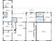 Detailed first floor plan of the home, showcasing the layout of the rooms and their dimensions at 322 Garden St, Daytona Beach, FL 32114