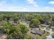 An aerial view of the neighborhood, showcasing lush greenery and peaceful surroundings at 3385 Ne 44Th Pl, Ocala, FL 34479