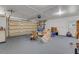 Spacious garage with storage, utility equipment, and plenty of open space at 59 Amsden Rd, Ormond Beach, FL 32176