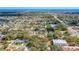 Aerial of neighborhood and proximity to the river/ocean, interstate, and area retail and commercial development at 1433 Mollie Rd, Daytona Beach, FL 32114