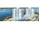 Condo building near a tennis court with waterfront views offering a vibrant, active lifestyle at 925 N Halifax Ave # 1105, Daytona Beach, FL 32118
