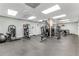 Fitness center with weight machines, a scale and workout accessories at 925 N Halifax Ave # 1105, Daytona Beach, FL 32118