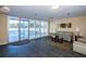 Nicely staged lobby with neutral paint and comfortable seating area at 925 N Halifax Ave # 1105, Daytona Beach, FL 32118