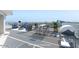 Furnished roof deck with outdoor kitchen and city views (Virtually Staged) at 925 N Halifax Ave # 1105, Daytona Beach, FL 32118
