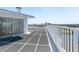 Wide roof top terrace with sliding glass doors, great for enjoying the city views at 925 N Halifax Ave # 1105, Daytona Beach, FL 32118