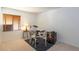 Versatile room with wood blinds, suitable for a bedroom, office, or entertainment area at 1 Tomoka Oaks Blvd # 102, Ormond Beach, FL 32174