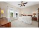 Spacious bedroom with large windows offering scenic outdoor views at 1128 Hansberry Ct, Ormond Beach, FL 32174