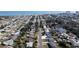 Residential area aerial view of the house's location within the neighborhood at 151 Holland Rd, Ormond Beach, FL 32176
