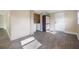 Functional laundry room with tile flooring, washer/dryer hookups, and ample storage at 2120 Queen Palm Dr, Edgewater, FL 32141