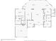 Detailed floorplan showcasing spacious layout with ample closet space, and attached garage at 2924 River Point Dr, Daytona Beach, FL 32118