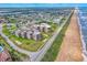 Beautiful aerial view of condos on a beachfront property with stunning ocean and coastal views at 3370 Ocean Shore Blvd # 206B, Ormond Beach, FL 32176