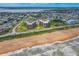 Beautiful aerial view of condos on a beachfront property with stunning ocean and coastal views at 3370 Ocean Shore Blvd # 206B, Ormond Beach, FL 32176