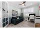 This office features a cool color palette, cute nautical decor, and lots of natural light at 540 Good Life Way, Daytona Beach, FL 32124
