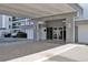 Condominium entrance, highlighting the modern design and welcoming atmosphere at 1155 Ocean Shore Blvd # 702, Ormond Beach, FL 32176