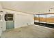 Enclosed outdoor patio with ceiling lights at 1197 Stillwood Ct, Port Orange, FL 32129