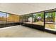 Enclosed patio with backyard view at 1197 Stillwood Ct, Port Orange, FL 32129