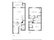 Detailed floor plan showcasing the layout of the two-story home at 140 Limewood Pl # 2, Ormond Beach, FL 32174