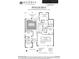 Floor plan showing layout of the four bedroom, three bath Pinehurst Elevation C home with 3-car garage at 1689 Lake Reserve Dr, Deland, FL 32724