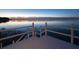 Waterfront view from the dock, capturing tranquil scenery and serene water reflections at 3130 Indian Trl, Eustis, FL 32726