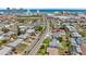 An aerial perspective highlights the house in proximity to the ocean at 324 Plaza Blvd, Daytona Beach, FL 32118