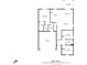 Detailed floor plan provides the layout of the home and its room dimensions at 43 Pergola Pl, Ormond Beach, FL 32174