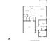 Detailed floor plan provides the layout of the home and its room dimensions at 43 Pergola Pl, Ormond Beach, FL 32174