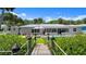 Backyard featuring a pool and outdoor living space at 5809 Riverside Dr, Port Orange, FL 32127
