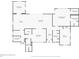 Floor plan diagram showing the layout of the house including bedrooms, bathrooms, kitchen, and living areas at 5809 Riverside Dr, Port Orange, FL 32127