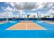 Inviting pickleball courts in a sunny setting, perfect for sports enthusiasts and community engagement at 324 Coral Reef Way, Daytona Beach, FL 32124