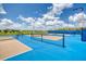 Community pickleball courts offer an active lifestyle option with well-maintained surfaces and scenic surroundings at 324 Coral Reef Way, Daytona Beach, FL 32124