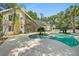Beautiful pool and backyard offers a private retreat, perfect for relaxation and entertaining at 530 Estates Pl, Longwood, FL 32779