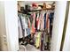 Walk-in closet with plenty of hanging space and shelving for optimal organization at 75 Knollwood Estates Dr, Ormond Beach, FL 32174